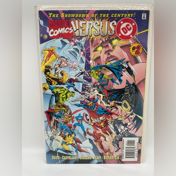 Marvel Comics VS DC Comics #1, 2, & 4 Like New 1996 - Picture 2 of 3